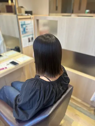 ミディアム 下澤 天音のヘアスタイル