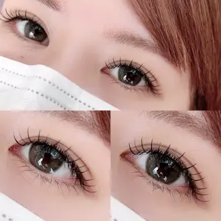 マツエク・マツパ 【那覇/束感まつ毛 /LED】ｷｬﾒﾙのマツエク・マツパデザイン