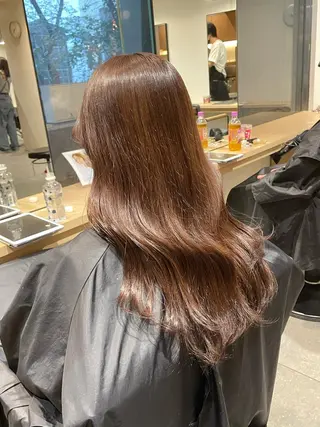 ロング カラー 渋谷/フェード/ 國分 翔のヘアスタイル