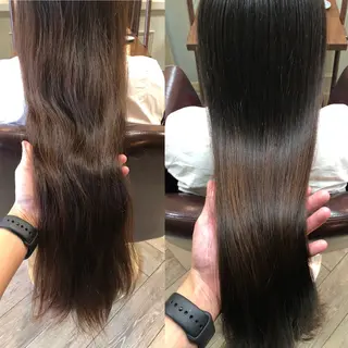 ロング キタガワ コウヘイのヘアスタイル