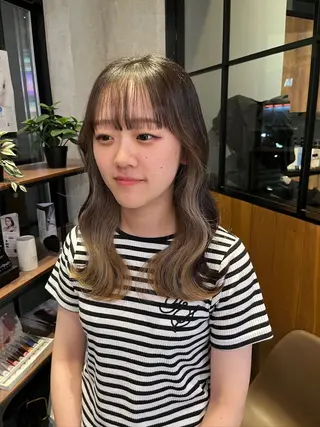 ロング カラー yuuri🎀/大宮 /韓国ヘア/レイヤーのヘアスタイル