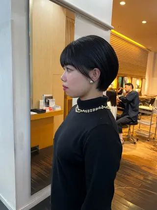 ショート 中村遥香 ☺︎ママ美容師のヘアスタイル