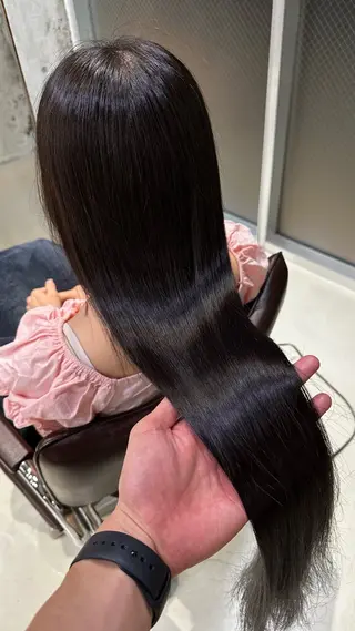 ロング カラー fifth原宿 宮部蓮のヘアスタイル