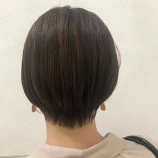 ショート カラー yuria /ボブ/ レイヤー/三宮のヘアスタイル