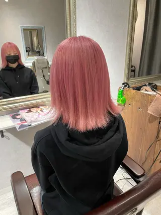 ミディアム カラー Kojima 髪質改善ケアサロン＊のヘアスタイル