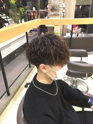 ショート メンズ メンズカット松戸/韓 国/メンズパーマ航太のヘアスタイル