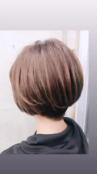 ショート ✨縮毛矯正/髪質改善 錦糸町/松坂拓馬のヘアスタイル