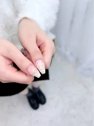 ネイル 【ちゅるん韓国🪄】 Aina🤍のネイルデザイン