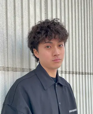 パーマ メンズ the path Seiyaのヘアスタイル