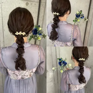ヘアアレンジ 美髪× ヘアセット✨Araiのヘアスタイル