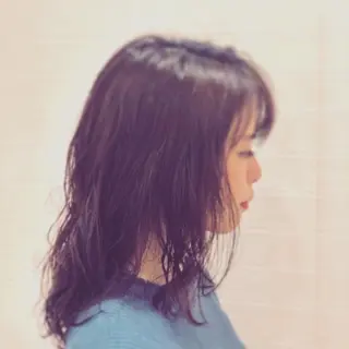 ミディアム カラー パーマ 🔥店長 原田🔥 Ash日野店のヘアスタイル