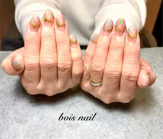 ネイル bois nail ボワネイル北巽のネイルデザイン