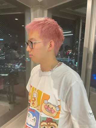 ショート カラー メンズ 🎗秋山勇/ GEAR.代表のヘアスタイル