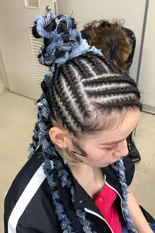 ヘアアレンジ Niina→ anan AVEDAのヘアスタイル