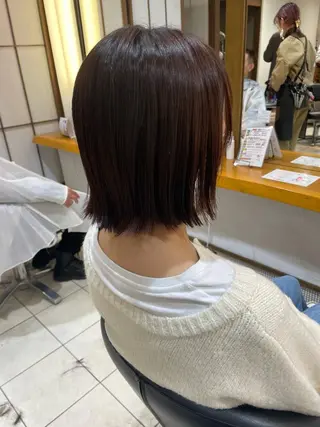 ショート カラー 髪質改善/艶髪/大竹 穂香🦉のヘアスタイル