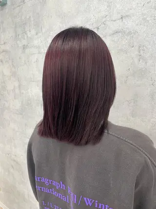 ミディアム カラー 似合わせ🌿‬髪質 改善🧸RYUGOのヘアスタイル