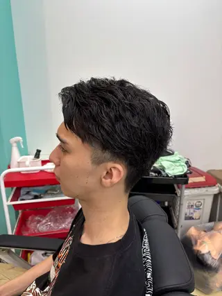 メンズ 菅 桜介のヘアスタイル