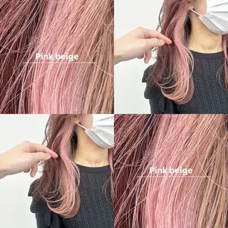 セミロング カラー 【ハイライト】 YUYAのヘアスタイル