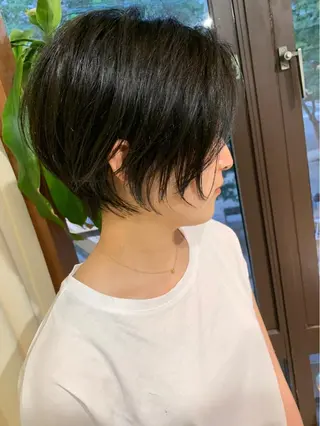 ショート ハイライトカラーなら 川嶋宏旭 栄 矢場町のヘアスタイル