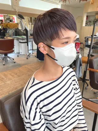 ショート 綿貫 美雪のヘアスタイル