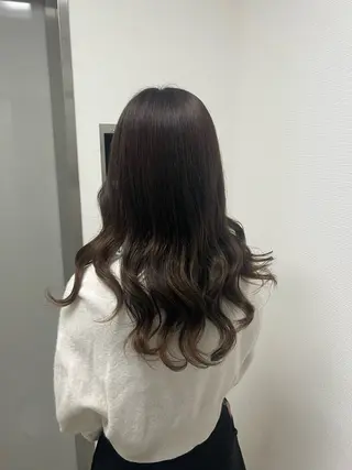 ロング ブリーチありorなし 暖色カラー🎀セナのヘアスタイル
