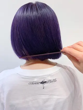 ショート カラー 縮毛矯正×髪質改善 店長　DAITOのヘアスタイル