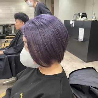 ショート カラー 槙川 郁弥のヘアスタイル