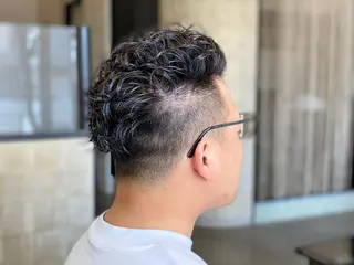 パーマ メンズ 宮城 将大のヘアスタイル