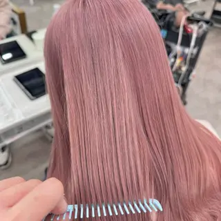 ロング カラー JUNSHIN🦋 ヘアセット／カラーのヘアスタイル