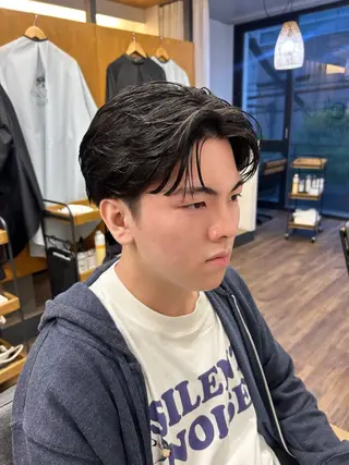 メンズ 広島韓国ヘア シュンのヘアスタイル