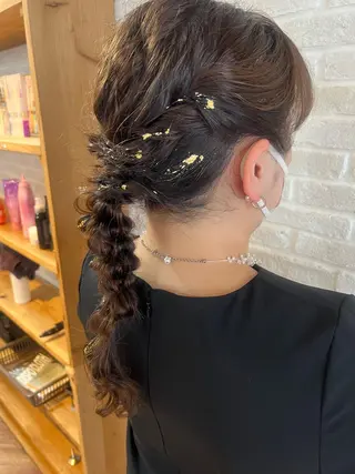 ロング ヘアアレンジ Topstylist YUKIのヘアスタイル