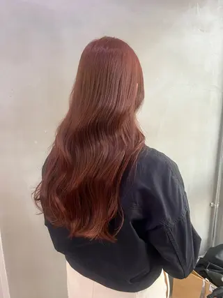 ロング カラー とうだだいき レイヤーカットのヘアスタイル