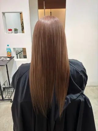 ロング イナイ ハルカのヘアスタイル