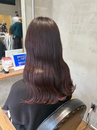 セミロング カラー La fith hair cheval 熊本店所属・【 Lafith 】 WAKOのヘアスタイル