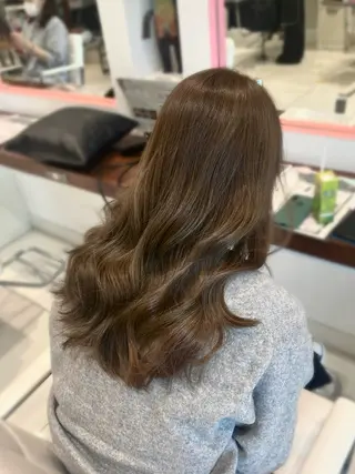 ロング カラー 似合わせ 垢抜け🌟 AKINOのヘアスタイル