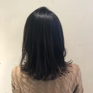 ミディアム カラー パーマ ヘアアレンジ 【ツヤ髪美容師】 ツダケイスケのヘアスタイル