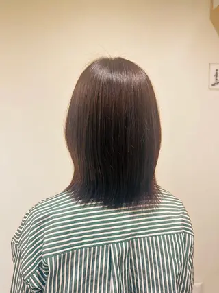 ミディアム 成海 ありさのヘアスタイル
