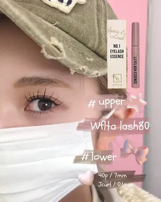 マツエク・マツパ Eyelash salon u'iのマツエク・マツパデザイン
