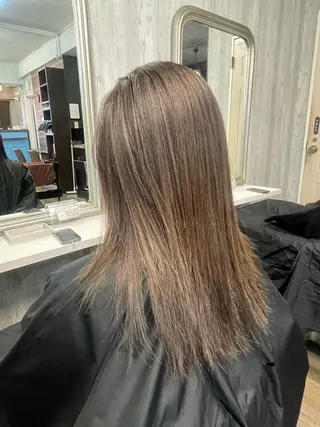 ロング カラー 💫siesta ・スズノ🐈💫のヘアスタイル