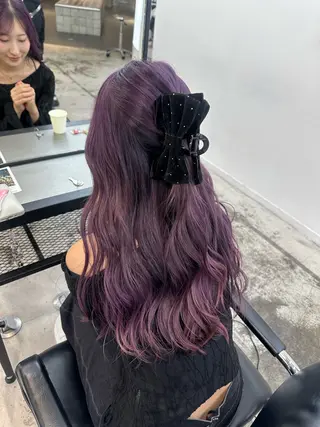 ロング カラー ヘアアレンジ メンズ 暖色💖ツヤ髪💖 masae🌼のヘアスタイル