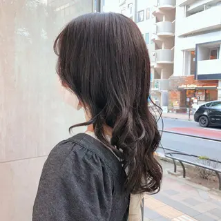 セミロング BiBi 武田 あやのヘアスタイル