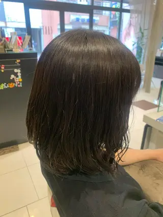 ミディアム カラー ハイトーンブリーチ有 ブリーチ無しお任せのヘアスタイル