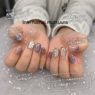 ネイル ハイネイル 自宅サロンのネイルデザイン