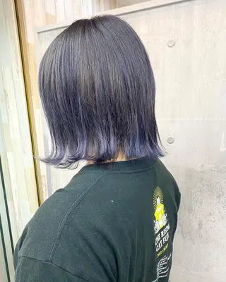 ショート カラー ☀️透明感color KURO☀️のヘアスタイル