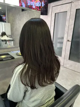 セミロング 内藤 翼のヘアスタイル