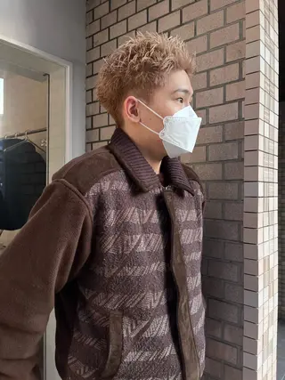 ショート カラー メンズ トレンドヘア◎ 店長 清原佑太のヘアスタイル