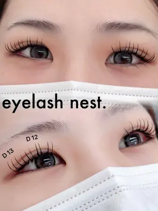 マツエク・マツパ intime内nest.所属・🤍nest. エリ🤍のマツエク・マツパデザイン