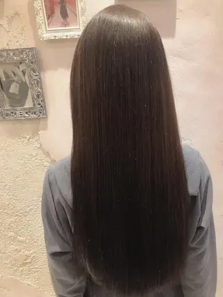 セミロング 縮毛矯正・髪質改善 ❣️三浦正也のヘアスタイル