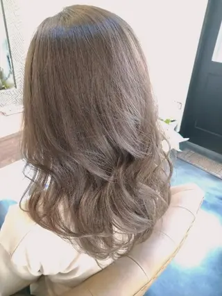 ロング カラー charme 木澤のヘアスタイル