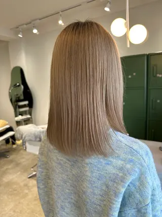 ミディアム Sabby氏川洸希 パーマのヘアスタイル